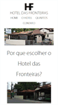 Mobile Screenshot of hoteldasfronteiras.com.br
